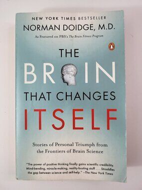 The Brain That Changes Itself Paperback Book 2007 Norman Doidge Neuroscience